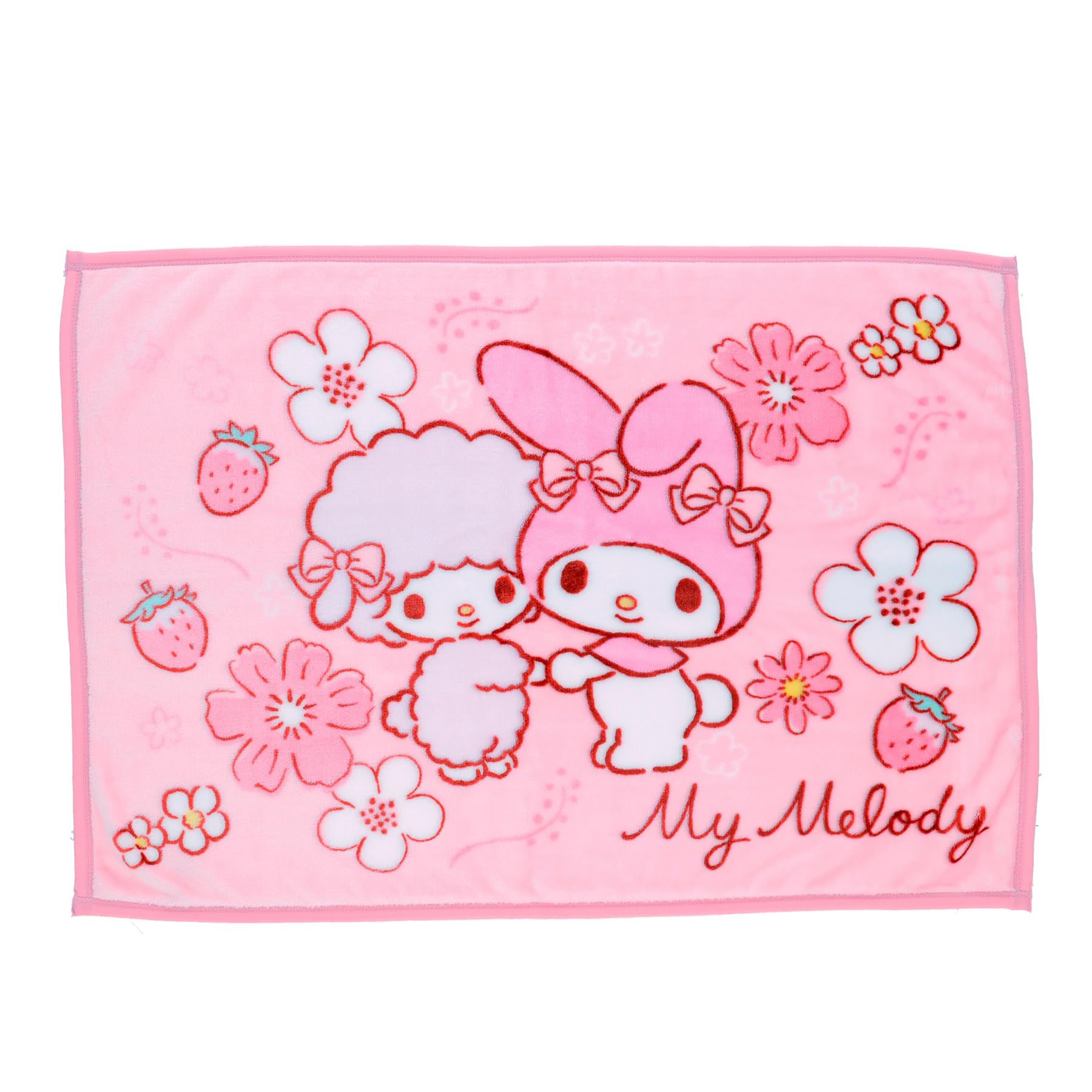 Amazon｜[丸眞] ひざ掛け ブロッサムカラー 07マイメロディ 約H70